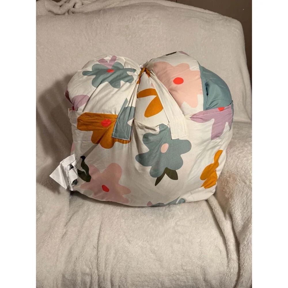 Pillowfort Full Queen Floral Kids Comforter Shams Throw Blanket Set
